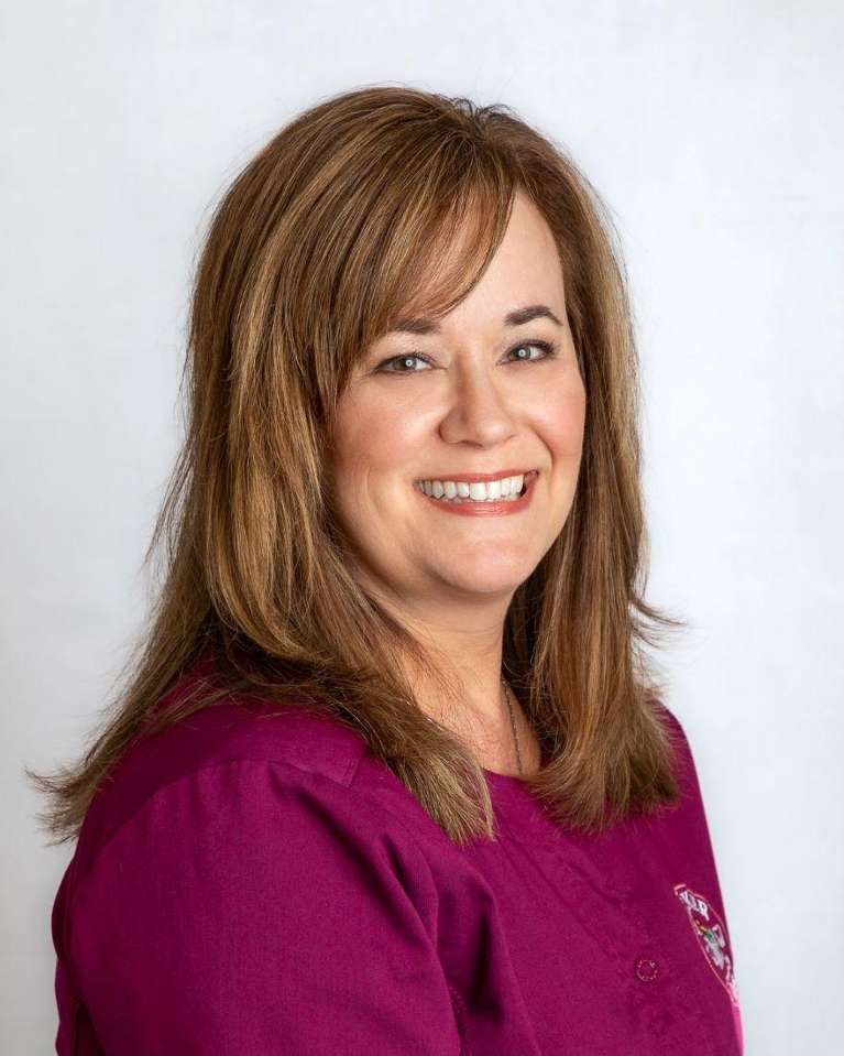 Dental hygienist at dentist office in Brandon, FL