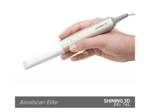 Dentist in Brandon, FL using intraoral camera on patients teeth